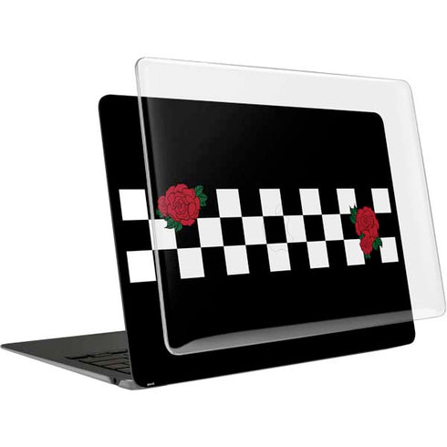 Rose Checkerboard MacBook Air 15in (2023-2025) Case plus Skin